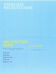 Architecture News: The Newsletter of the Syracuse School of Architecture, N.1 Fall 2006