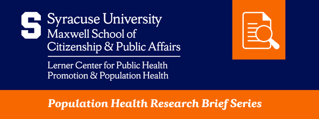 Population Health Research Brief Series