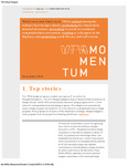 December 2011; VPA Momentum by VPA Office of Communications